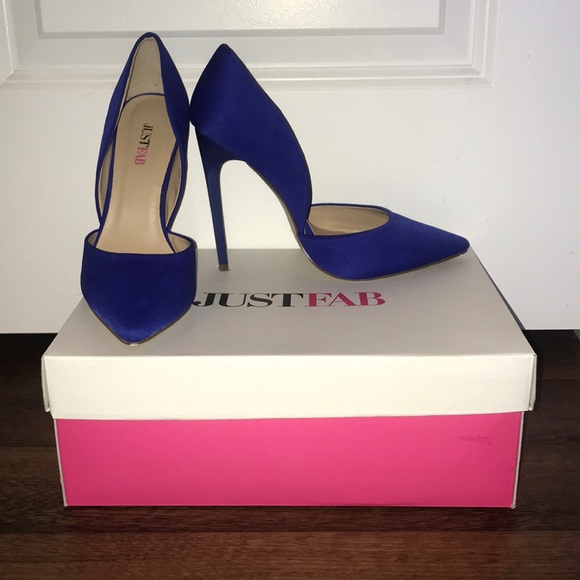Blue Justfab Heels - Picture 3 of 3